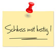 Schluss mit lustig