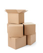 cardboard box package moving transportation delivery