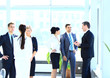 Businesspeople Having Meeting In Modern Office