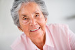 Happy old woman