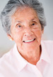 Happy elder woman