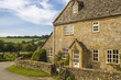 Traditional rural homes scene