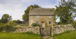 Traditional rural homes scene