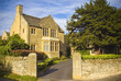 Traditional rural homes scene