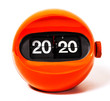 Creativity concept of calendar 2020 from vintage clock