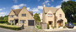 Traditional rural homes scene