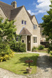Traditional rural homes scene
