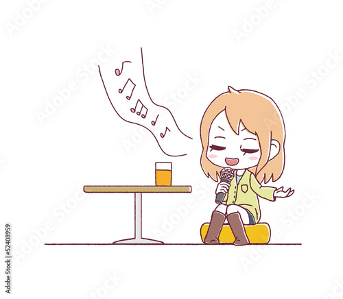 Illustration: 歌う 歌う