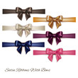 Vektor: set of elegant bows set of elegant bows