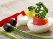 stuffed eggs
