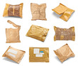 Foto: mail package envelope box used open postal mail package envelope box used open postal