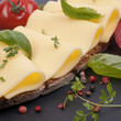 Bread with cheese