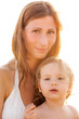 sunbeam mother with child