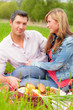Photo: picnic couple picnic couple