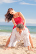 fun summer couple
