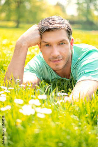 Photo: man green man green