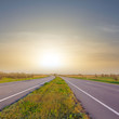 road to a sunset