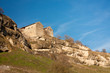 Caving ancient city Chufut Kale in Bakhchisaray