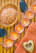 Photo: sea salt, soap and candles sea salt, soap and candles