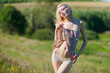 Young sexy blond