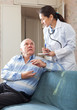  doctor asked senior patient feels