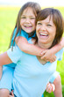 Portrait of a happy mother with her daughter