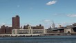 View of Lower Manhattan & Manhattan bridge from Brooklyn