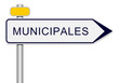 Vector: Panneau municipales Panneau municipales