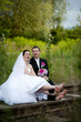 Bride and groom