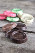 chocolate candy on table