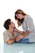 Foto: Portrait of a loving couple Portrait of a loving couple