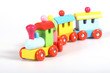 bunte Holzeisenbahn