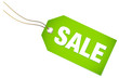 Label "Sale" Green
