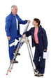 A team of painters