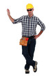 Photo: Tradesman wearing sunglasses Tradesman wearing sunglasses