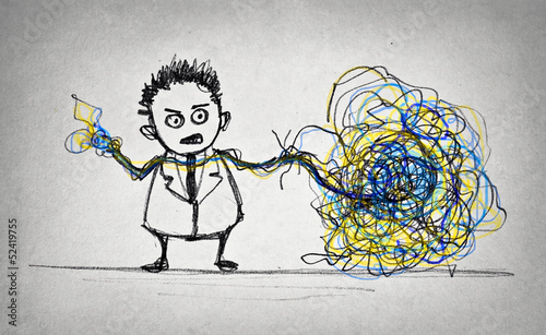 Illustration: tangle tangle