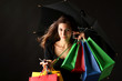 Frau beim Shoppen