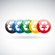 Vector recycle buttons