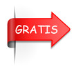 Schild Pfeil gratis