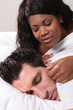 Couple in bed