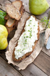 Foto: Bread with white cheese Bread with white cheese