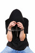 Young Man in Handcuffs