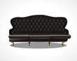Luxury leather couch