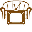 Couch And TV