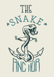 Vektor: Snake Anchor Snake Anchor