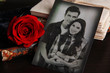 Vintage memories close up