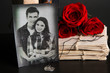 Vintage memories close up
