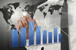 Photo: Interactive business graph Interactive business graph