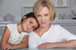 Mother and  daughter
