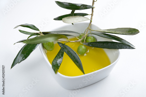 Photo: Olives and olive oil Olives and olive oil